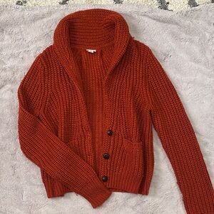 Mossimo Supply Co. Brick Red Cardigan
